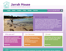 Tablet Screenshot of jarrahhouse.com.au
